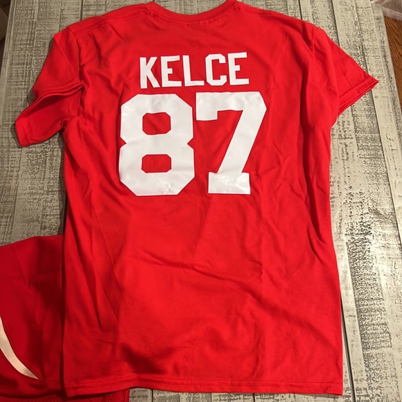 Bundle Travis Kelce, NFL Kansas KC Chiefs, Super Bowl ,Taylor Swift, Mahomes - Picture 4 of 7